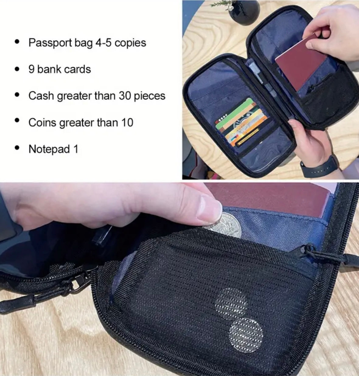 RFID Blocking Travel Wallet | Travelbag NZ